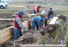 No.19「構成員の直営施工による水路補修」飯詰川地区保全隊（五所川原市）