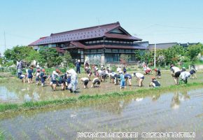 No.24「小学校と連携した田植え実習」館山松崎水土里会（平川市）